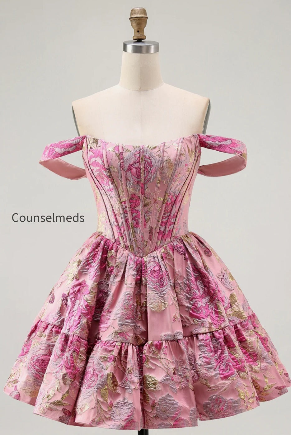 blush-corset-a-line-fluffy-short-homecoming-dress