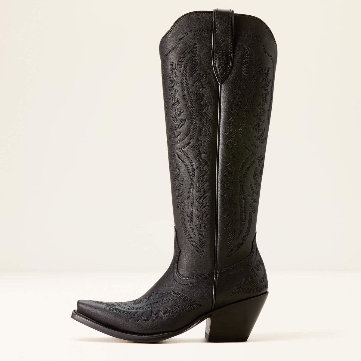 Cowgirl Outfit Women's Vintage Embroidered Pointed Toe Square Heel Western Boots