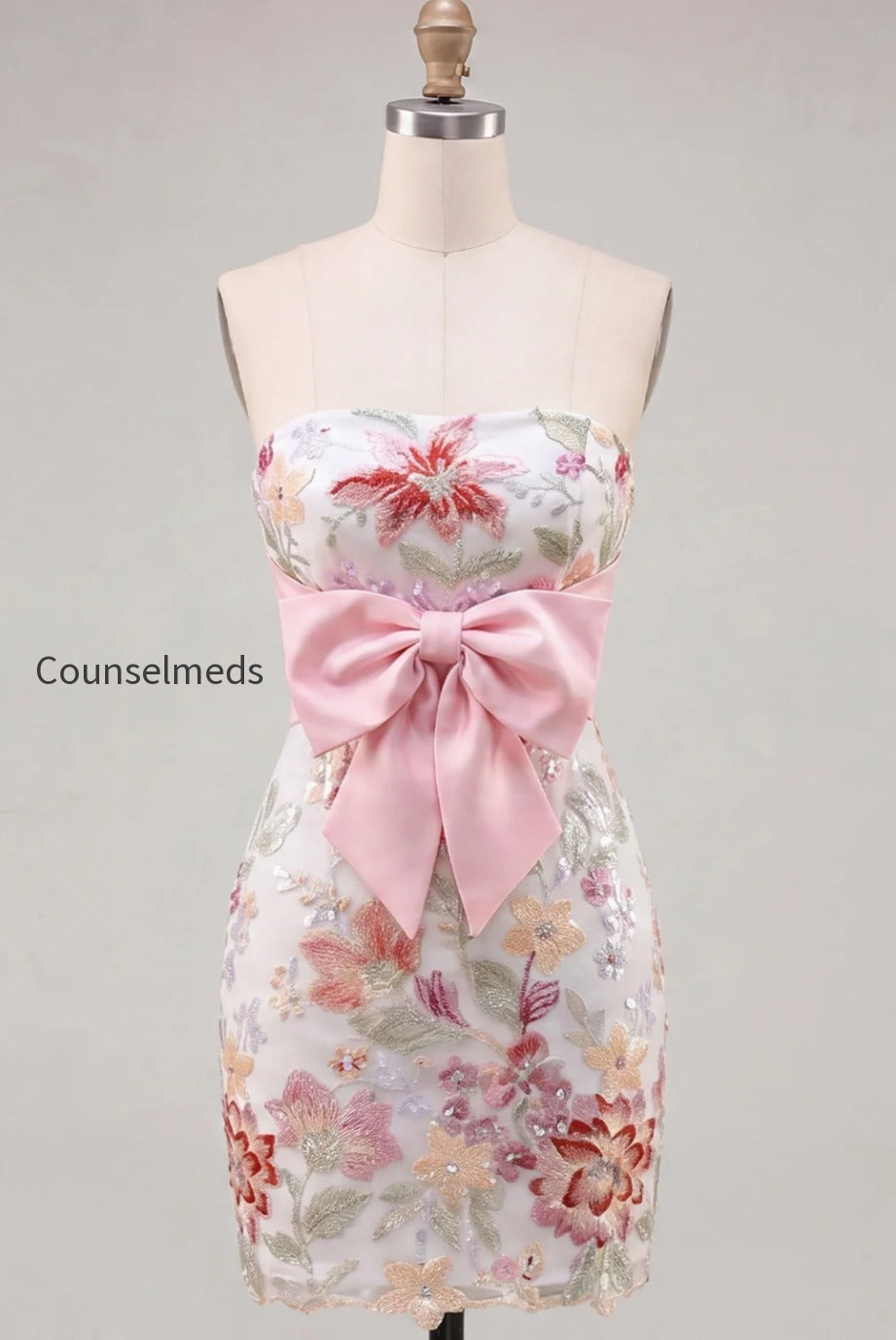 floral-mint-green-sequin-tight-short-homecoming-dress-with-bow
