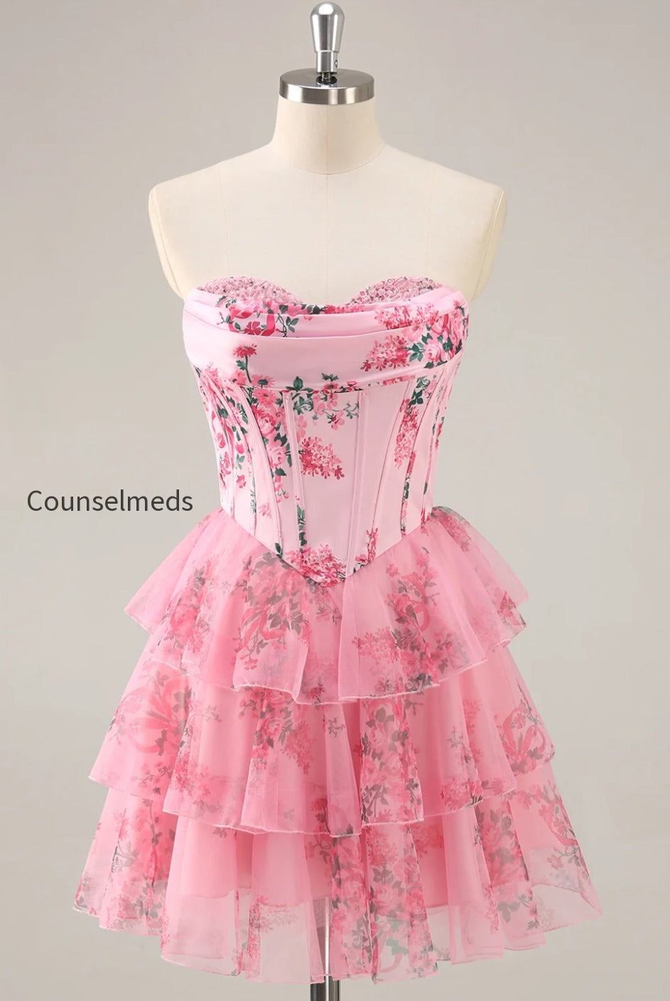 white-and-blue-floral-sweetheart-corset-short-homecoming-dress-with-ruffles