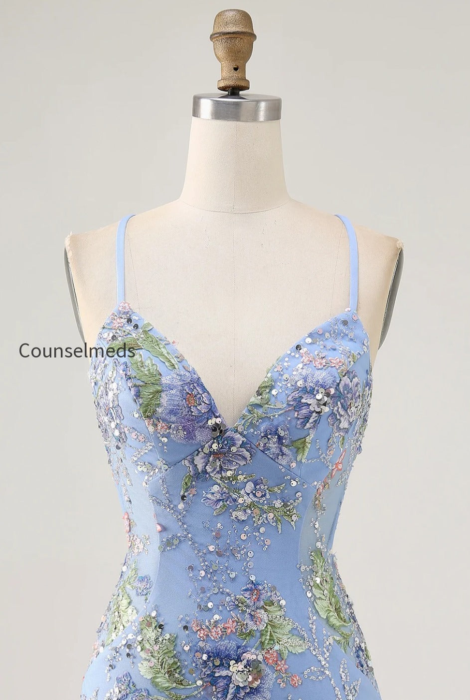 sparkly-pink-beaded-floral-short-tight-homecoming-dress-with-sequins
