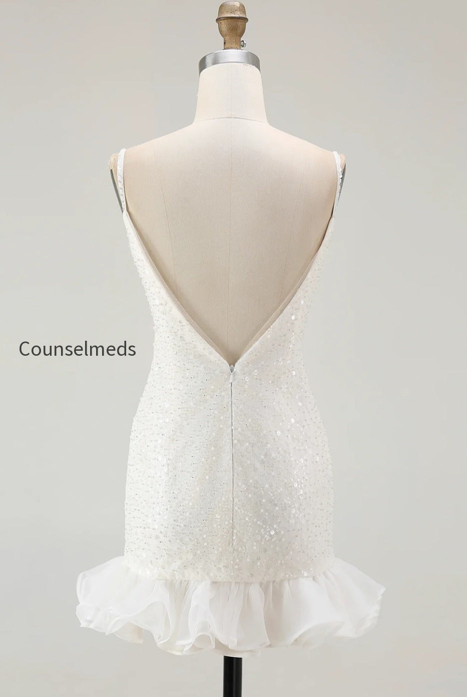 sparkly-white-bodycon-sequins-mini-graduation-dress