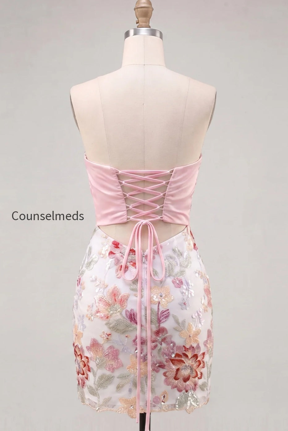 floral-mint-green-sequin-tight-short-homecoming-dress-with-bow