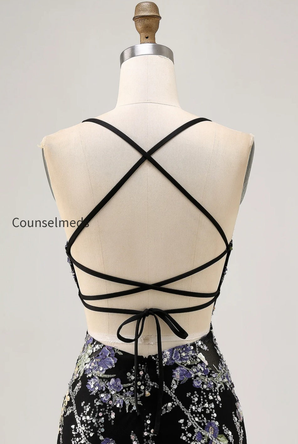 sparkly-pink-beaded-floral-short-tight-homecoming-dress-with-sequins