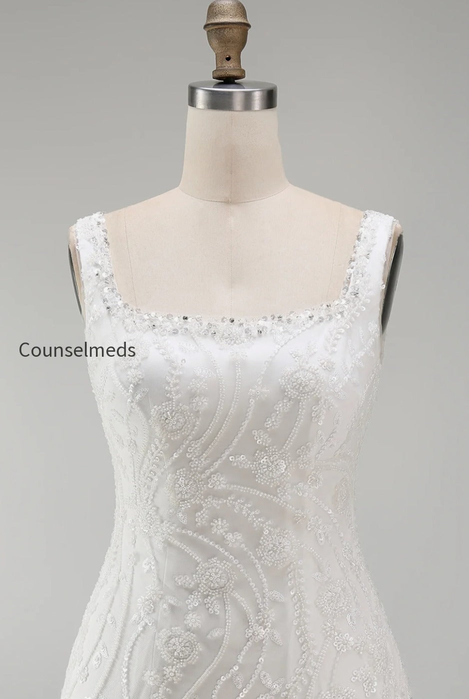 sparkly-white-beaded-thick-straps-floral-tight-short-cocktail-dress