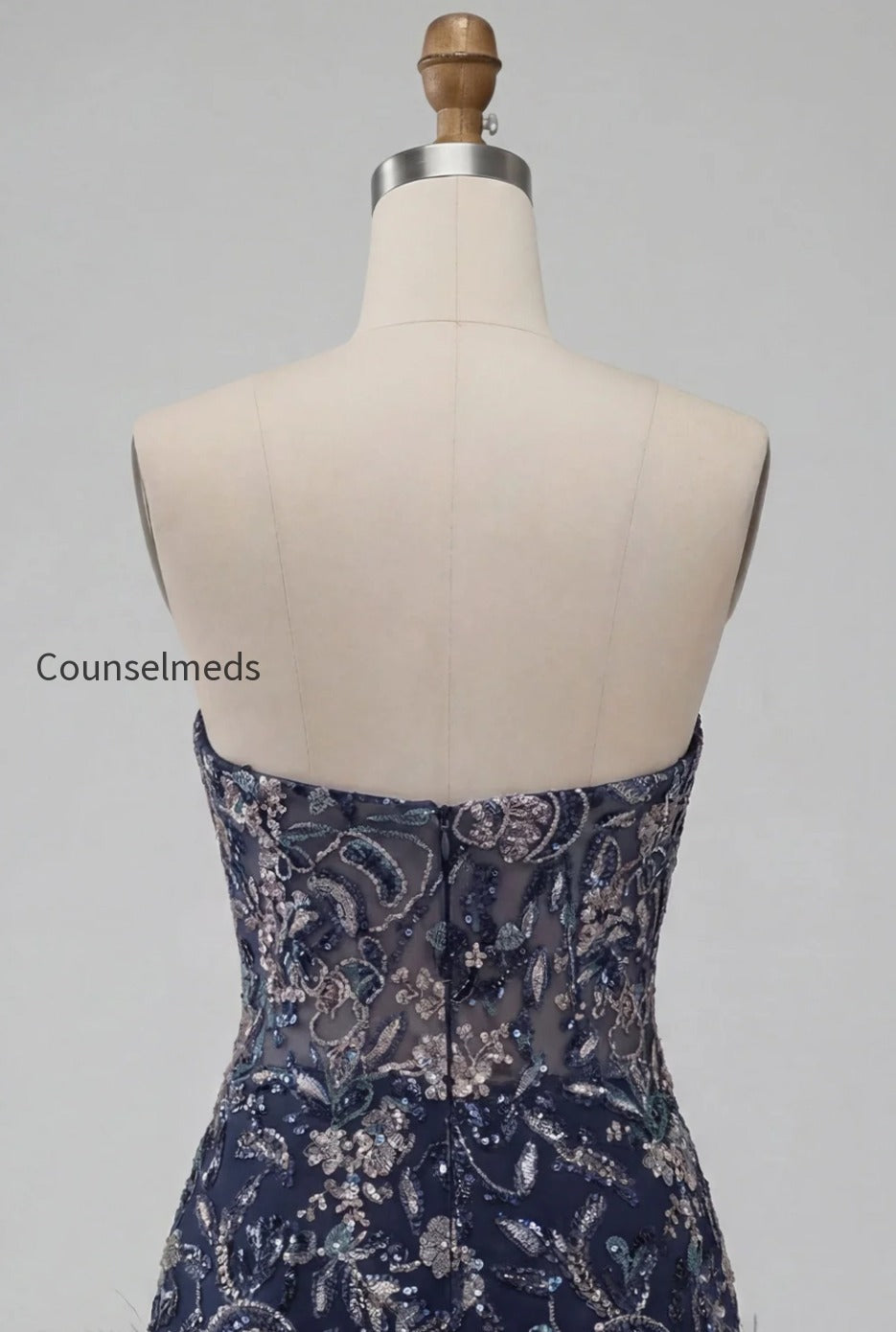 navy-floral-tight-sparkly-short-beaded-homecoming-dress-with-feathers