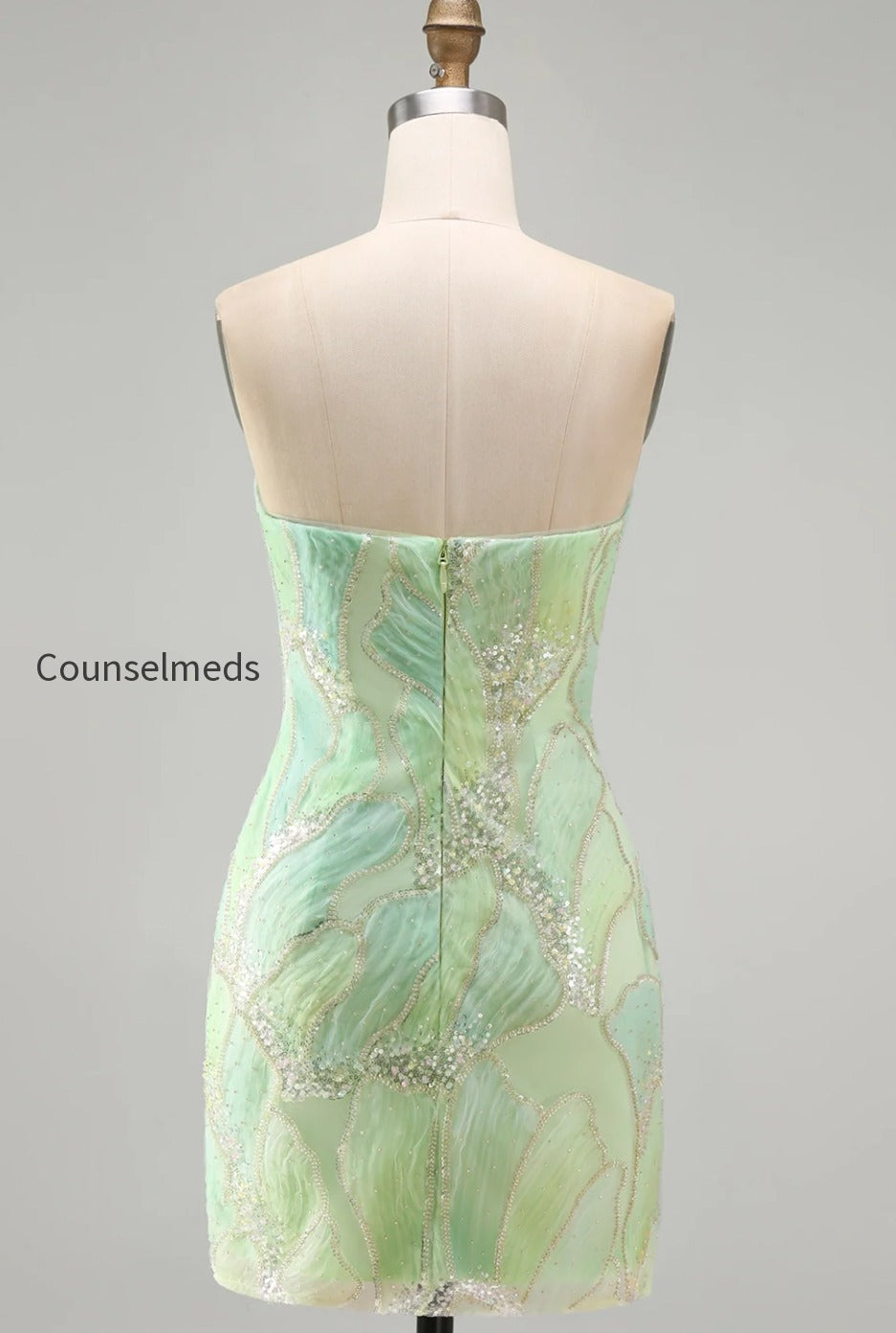 sparkly-blue-sequin-strapless-tight-short-homecoming-dress