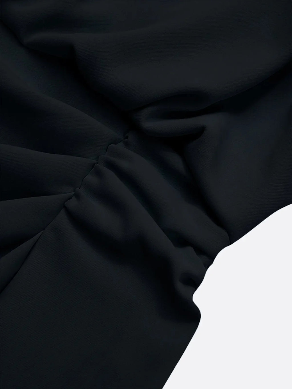 Elegant Keyhole Neck Sheath Dress with Ruched Waist Detail