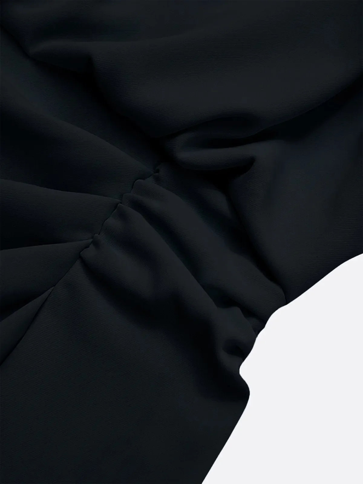 Elegant Keyhole Neck Sheath Dress with Ruched Waist Detail