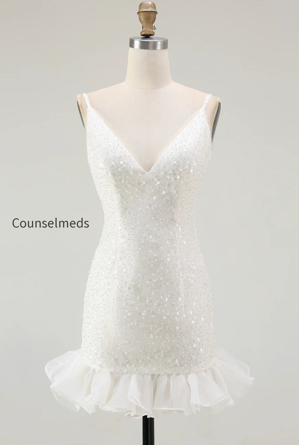 sparkly-white-bodycon-sequins-mini-graduation-dress