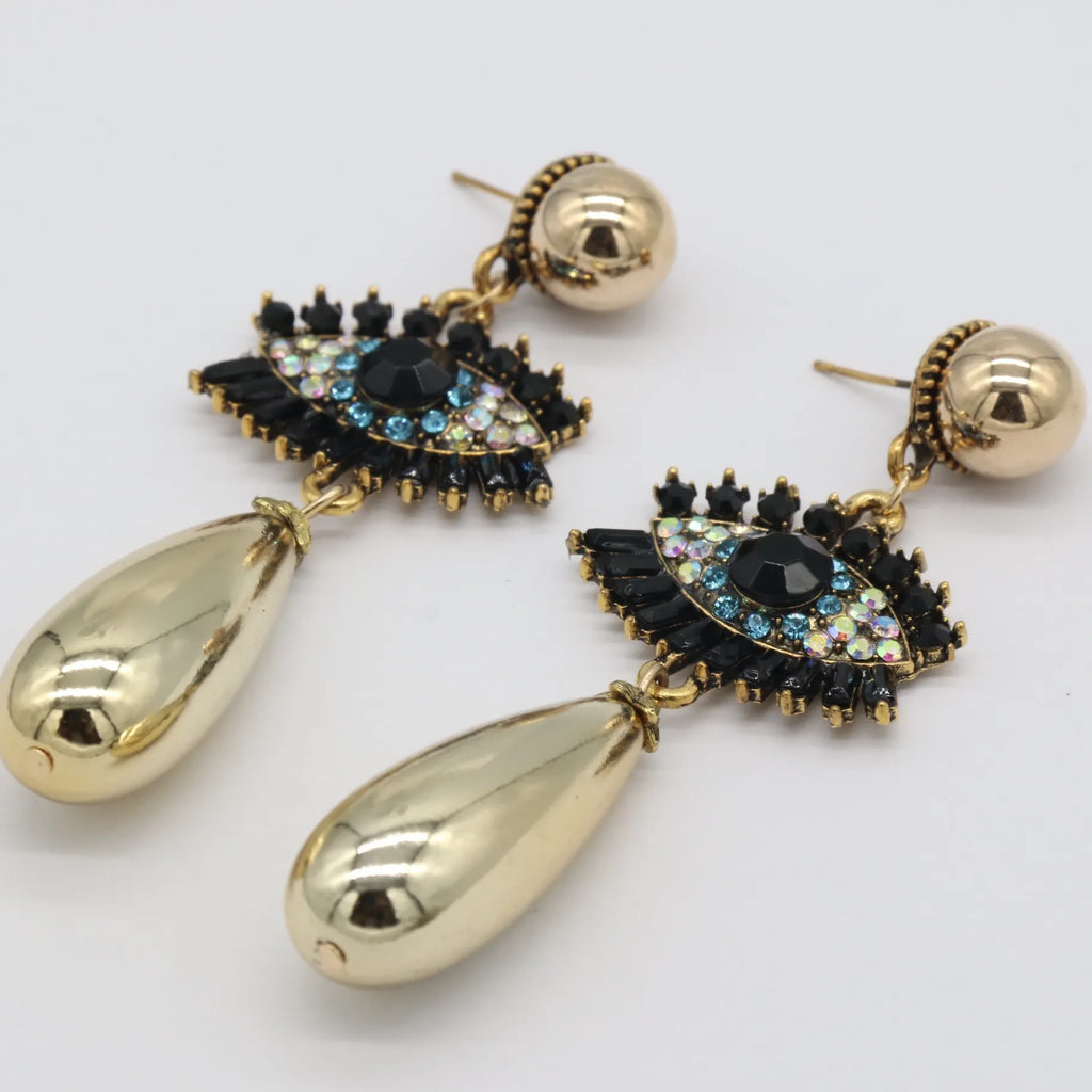 Devil's Eye Diamond Earrings