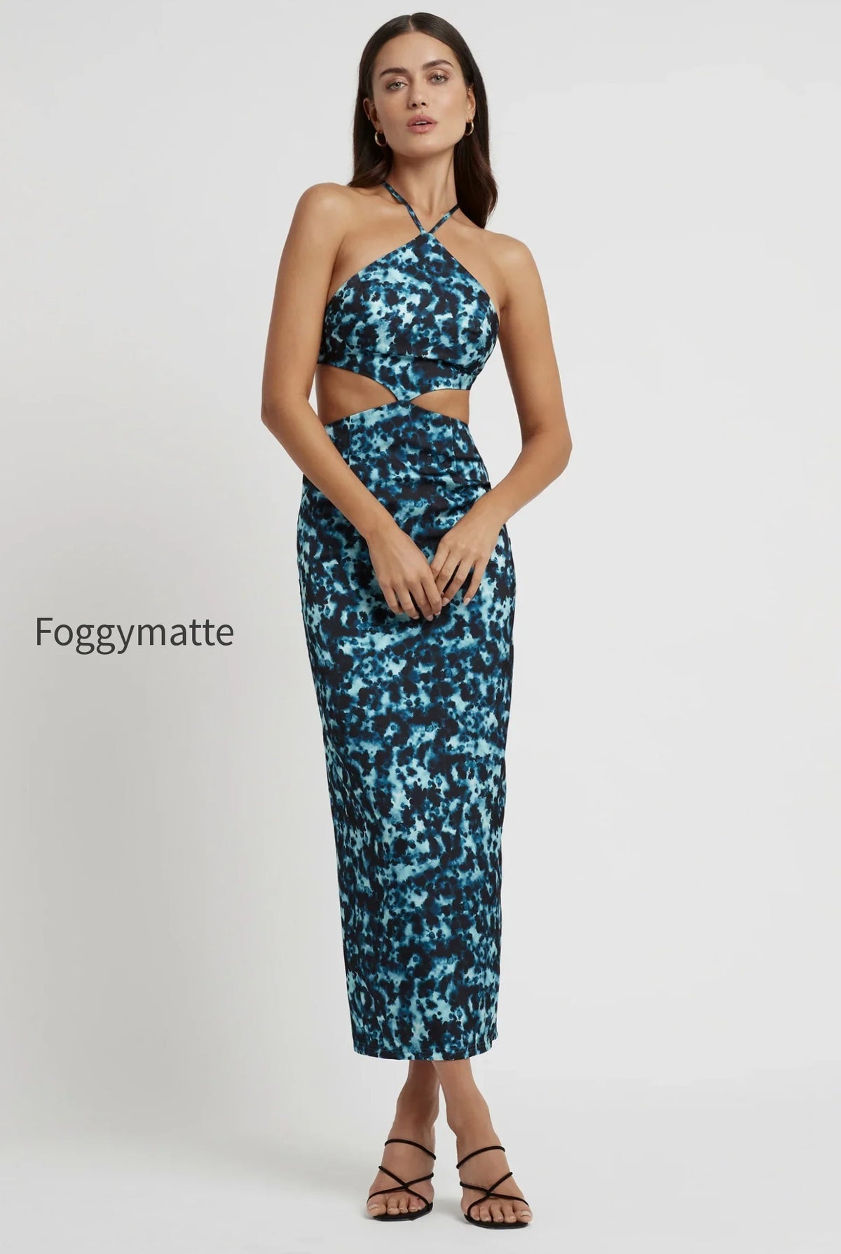 martinez-dress-blue-ink-print